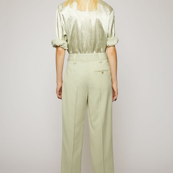 SS20 Acne Studios Pastel Green Trousers - Pristine - Picture 2 of 12